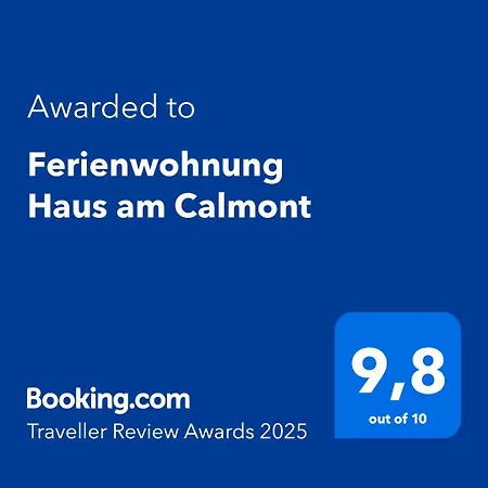 Haus Am Calmont Apartment